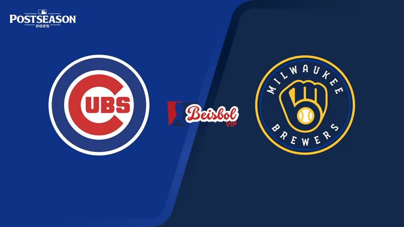Cubs vs Brewers  | ESPAÑOL | INGLES | 3:08 PM - Hora CDMX
