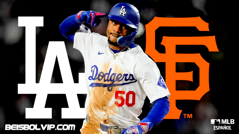 Canal 1 SD | Dodgers vs Giants | 8:15 PM | Hora CDMX
