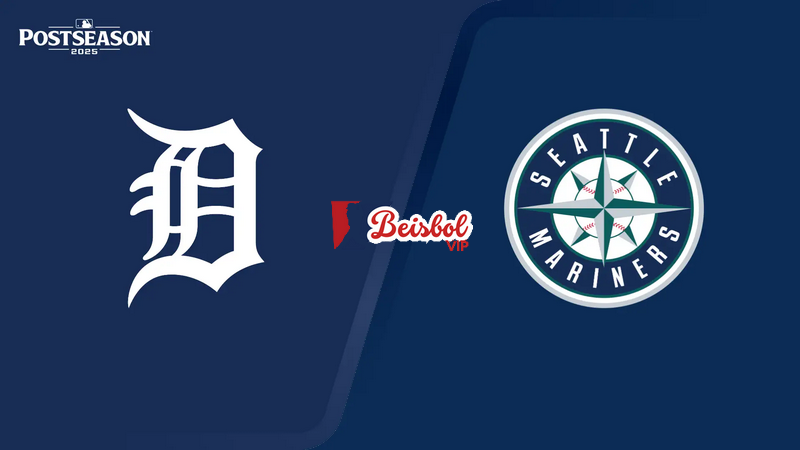 Tigers vs Mariners  | ESPAÑOL | INGLES | 1:08 PM - Hora CDMX